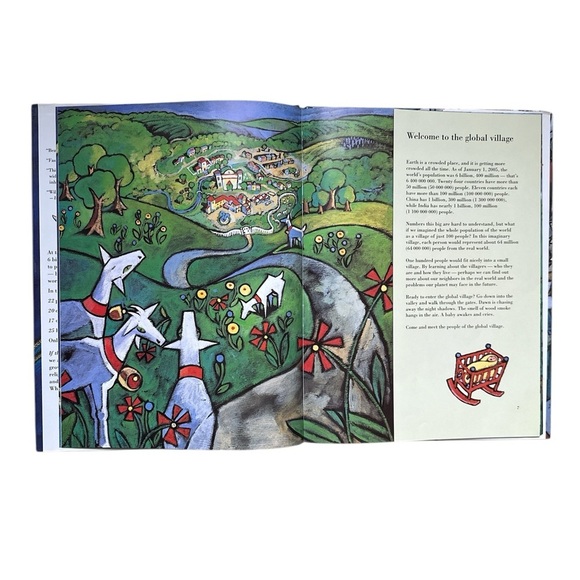 Hardcover “If the world were a village” book - Picture 4 of 5